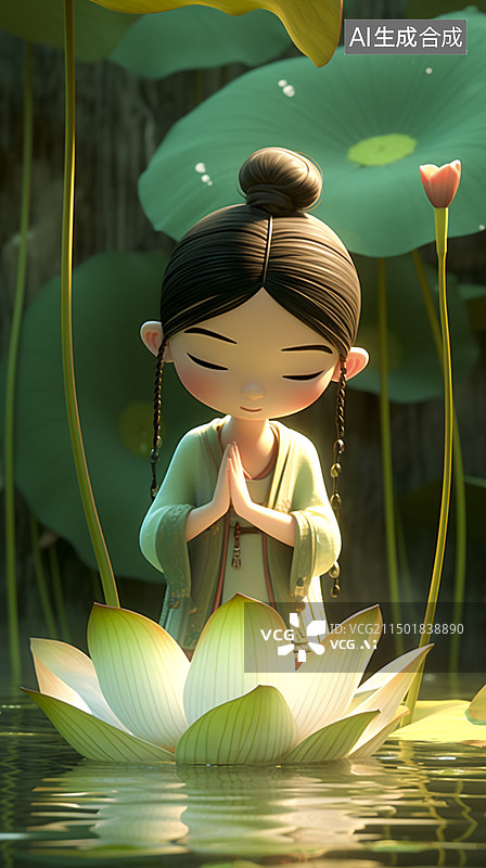 【AI数字艺术】仲夏夜之梦图片素材