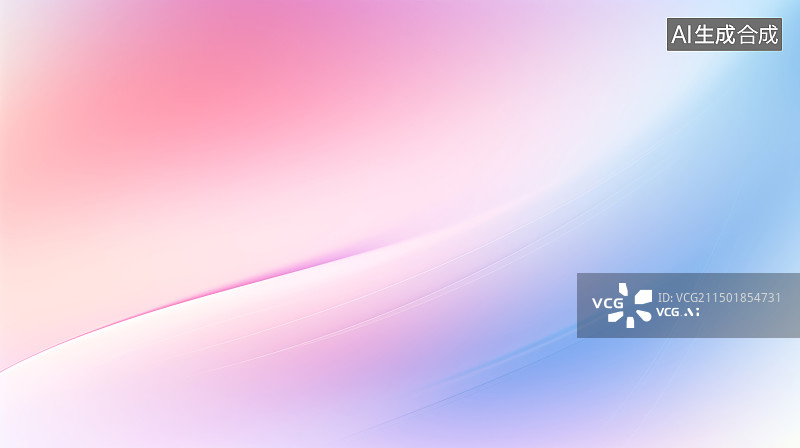 【AI数字艺术】柔和的渐变背景图片素材