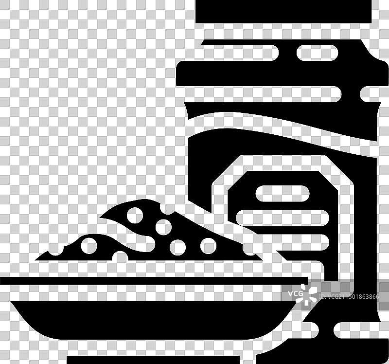 印度香料葛拉姆马萨拉字形图标图片素材