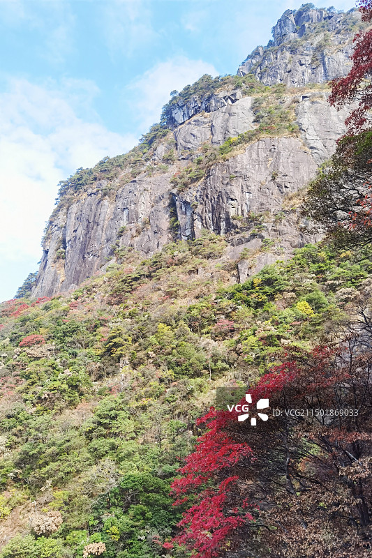 武功山秋色图片素材