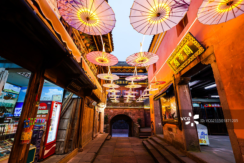 宁波象山石浦渔港古城图片素材