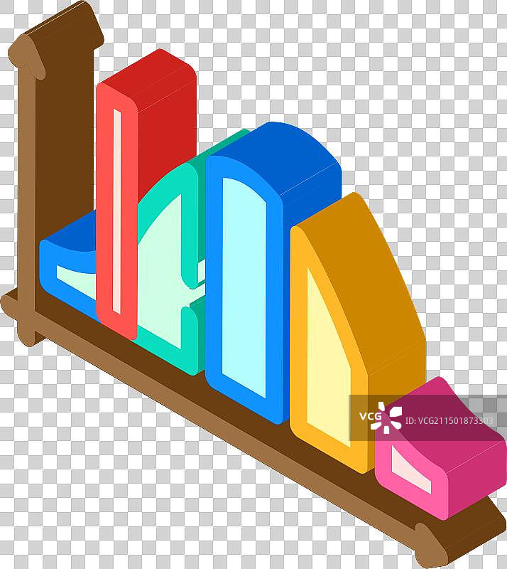 2.5D技术爱好者等距图标图片素材