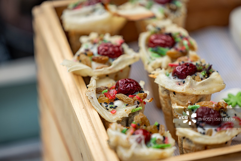 梅花糕静物美食图片素材