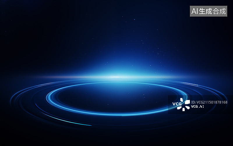 【AI数字艺术】科技光线背景图图片素材