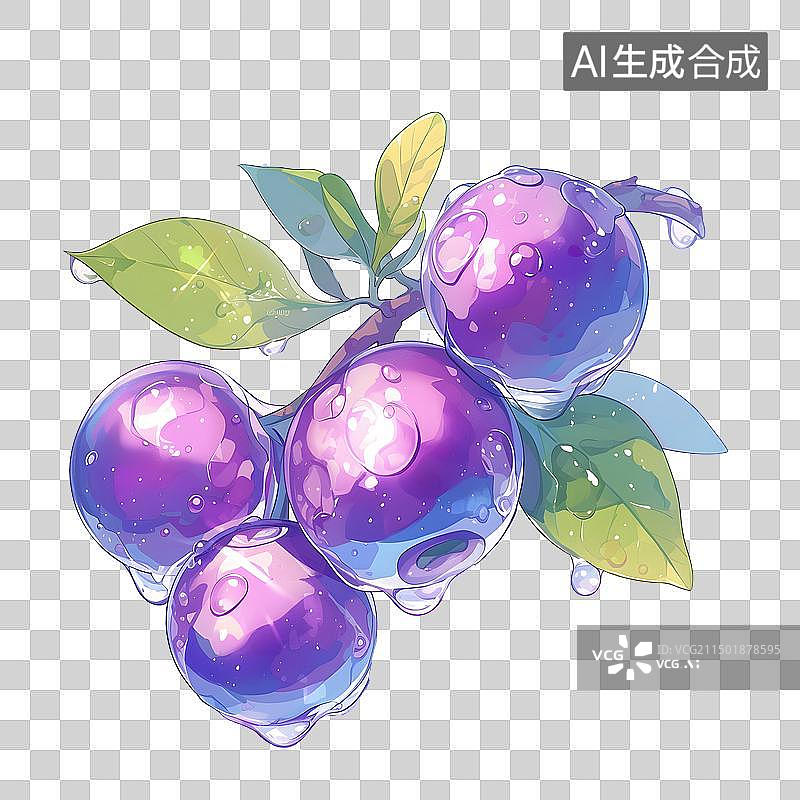 【AI数字艺术】枝头的乌梅图片素材