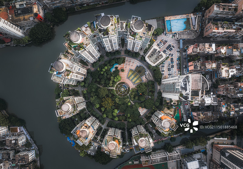 浙江温州城市航拍温州城市天际线图片素材