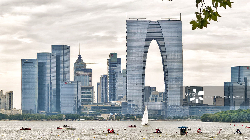 苏州东方之门图片素材