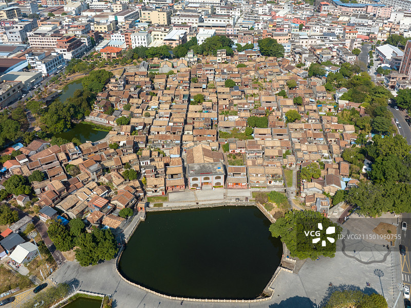 东莞市南社村和塘尾村古建筑群景区图片素材