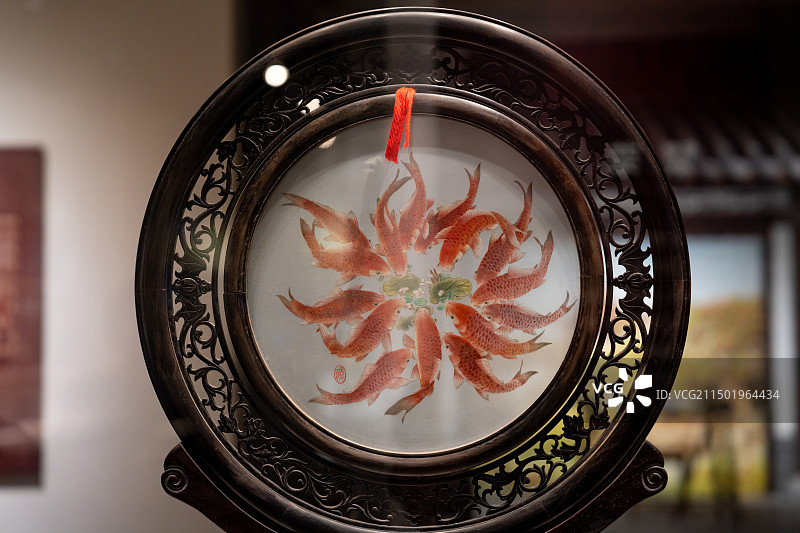 东台非遗发绣图片素材