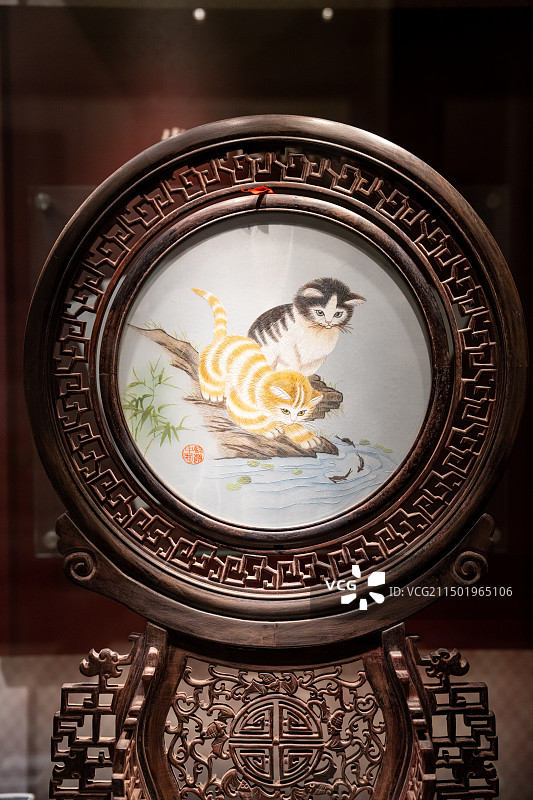 东台发绣非遗图片素材