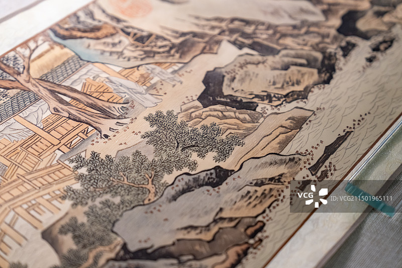 东台发绣非遗图片素材