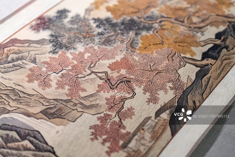 东台发绣非遗图片素材