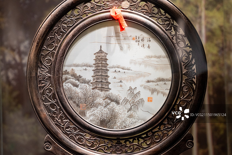 东台发绣非遗图片素材