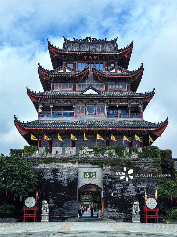 福州平潭坛南湾—海坛古城旅游区图片素材