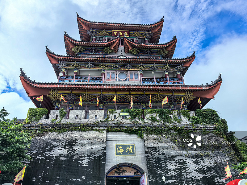 福州平潭坛南湾—海坛古城旅游区图片素材