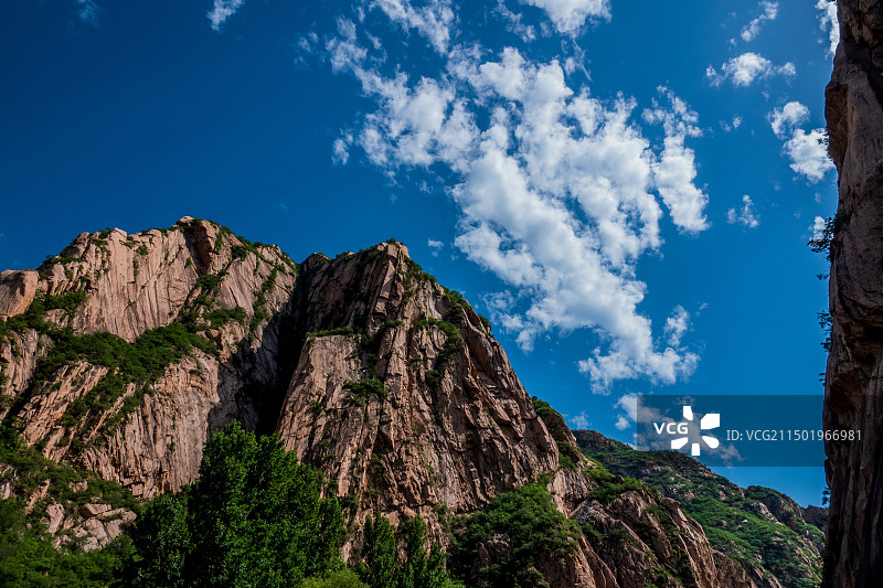 野三坡龙门天关景区之龙门峡谷图片素材