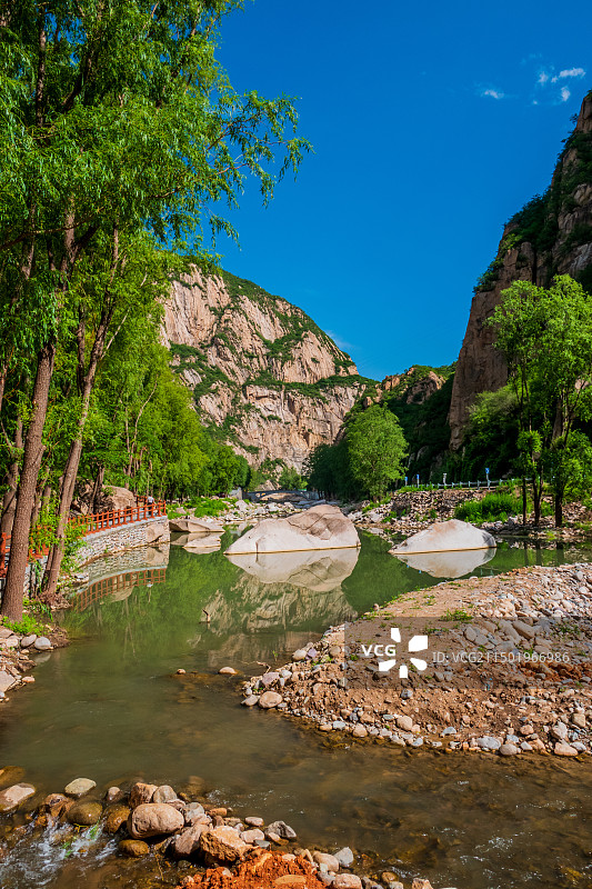 野三坡龙门天关景区之龙门峡谷图片素材