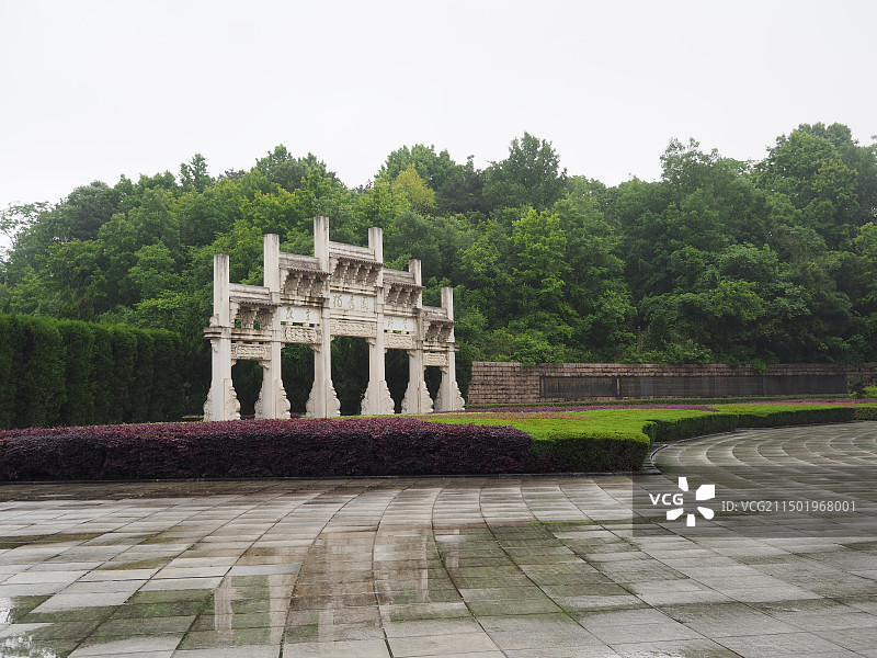 安庆独秀园景区图片素材