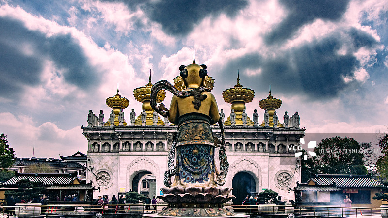 上海东林寺景区图片素材