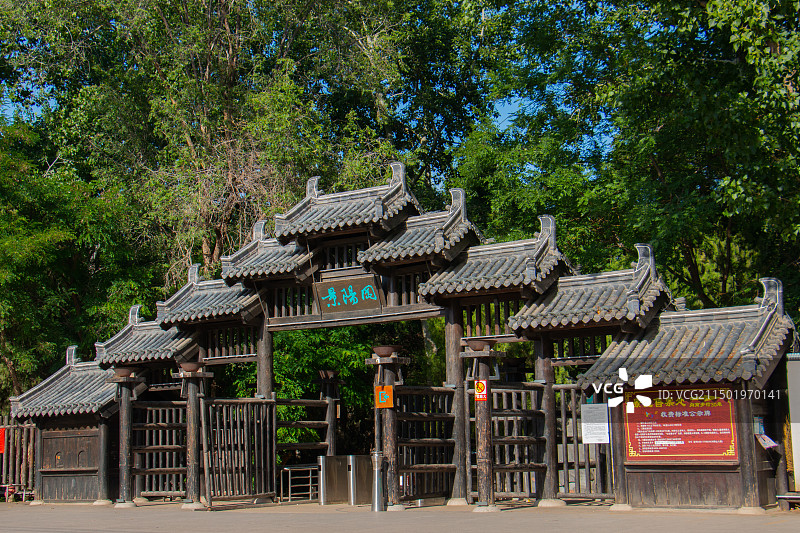 聊城市景阳冈·狮子楼旅游区图片素材