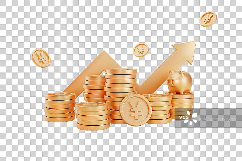 3D金融元素图片素材