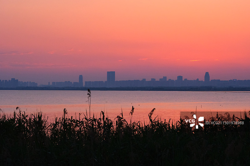 合肥渡江战役纪念馆外的天空图片素材