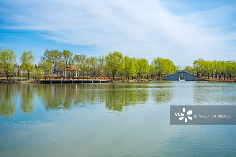 吉林省松原市扶余市 扶余公园图片素材