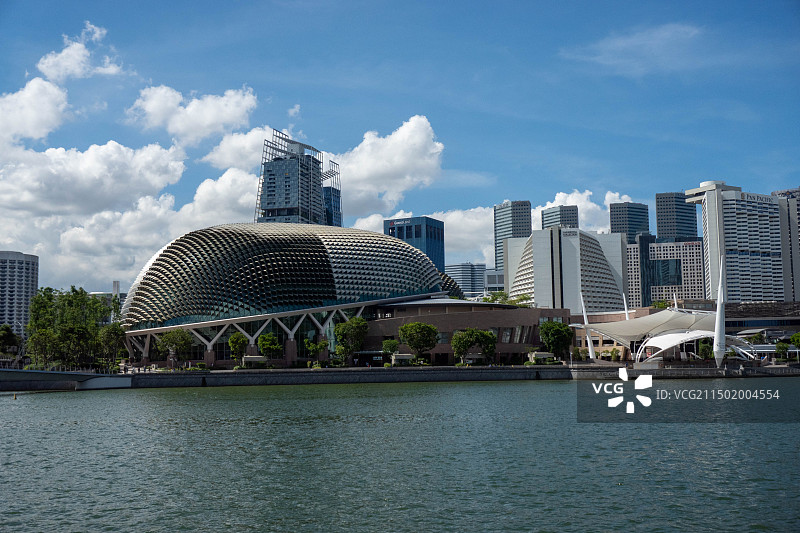 Singapore 新加坡滨海艺术中心 Esplanade-Theatreson the Bay图片素材