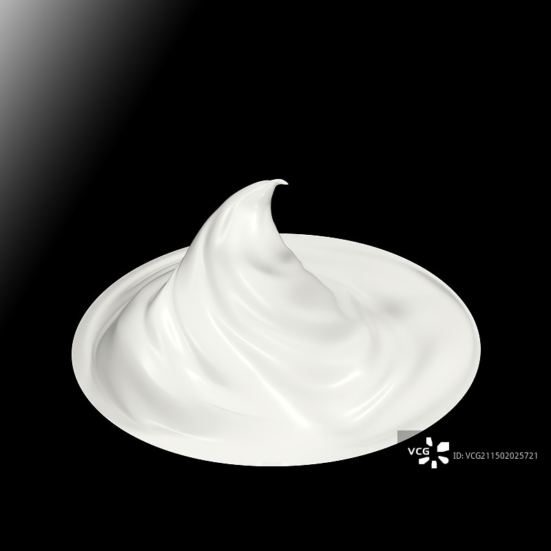 化妆品乳液冰激淋质地顶部图片素材