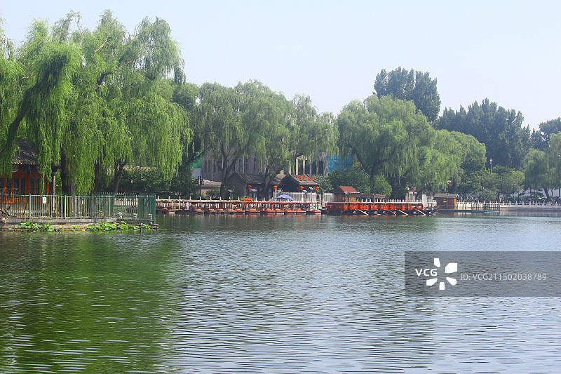 北京市什刹海/什刹海风景区/什刹海景区图片素材