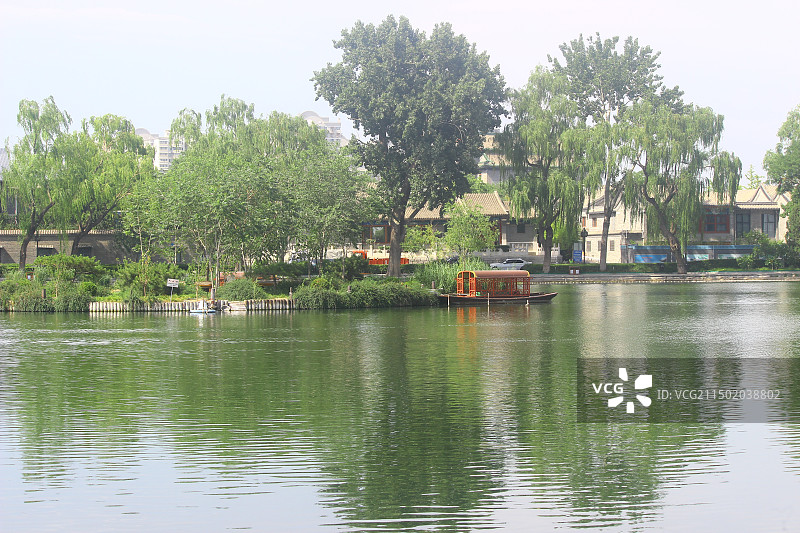 北京市什刹海/什刹海风景区/什刹海景区图片素材