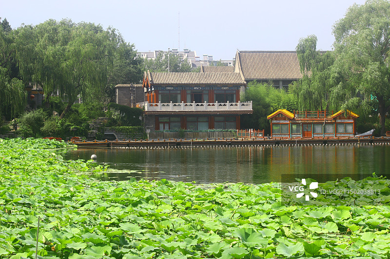 北京市什刹海/什刹海风景区/什刹海景区图片素材