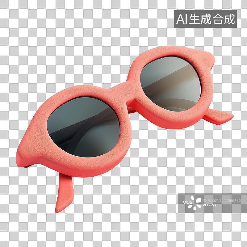 【AI数字艺术】3D遮阳眼镜图片素材