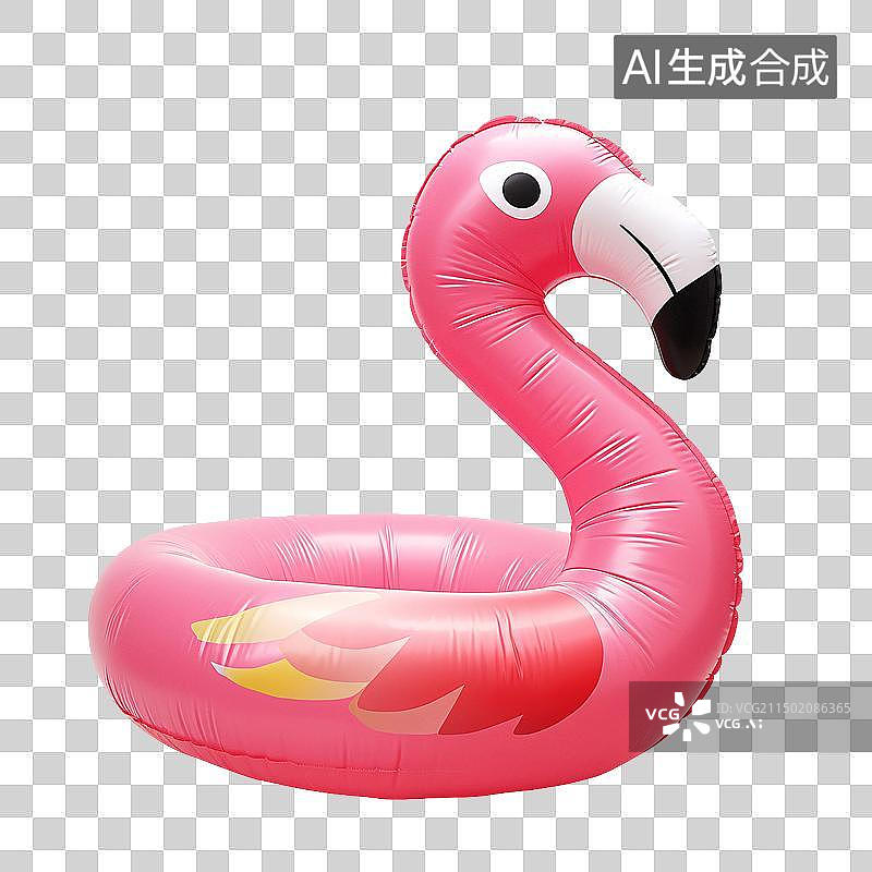 【AI数字艺术】夏季3D免抠元素-游泳圈图片素材