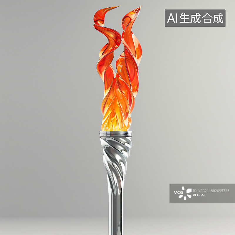 【AI数字艺术】奥林匹克奥运会火炬图片素材