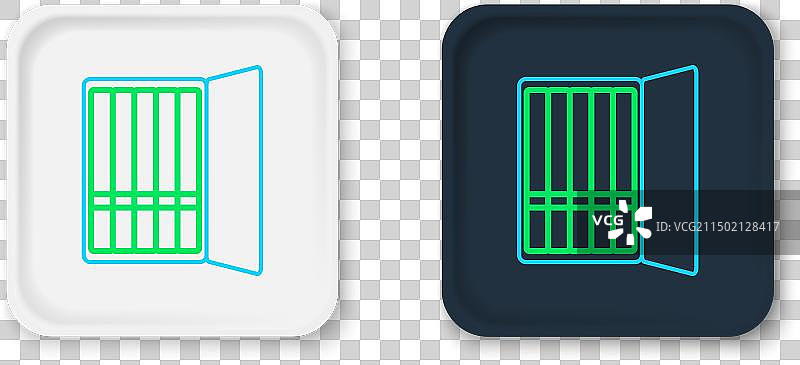 烟盒线条图标，白色背景图片素材