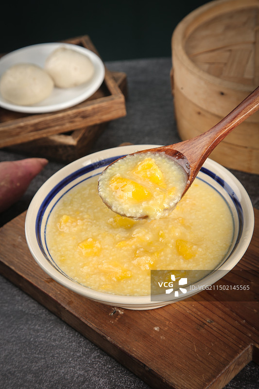 小米红薯粥图片素材