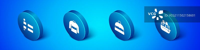 2.5D冰岛国旗无檐小便帽巡游套装图片素材