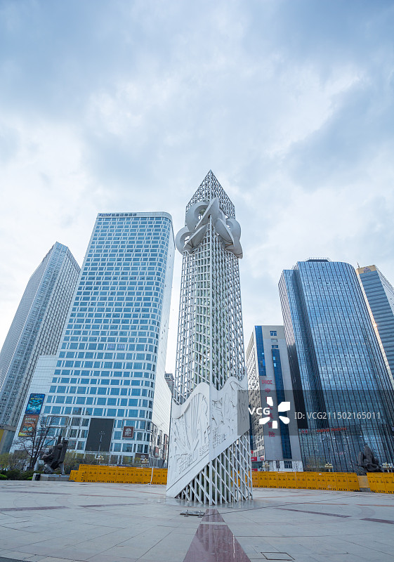 辽宁省鞍山市胜利广场 市府广场图片素材