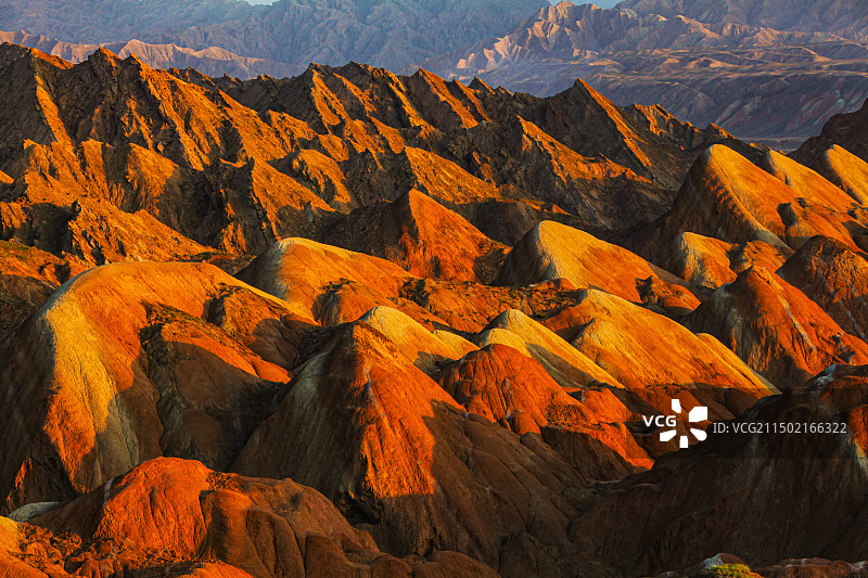 张掖丹霞图片素材