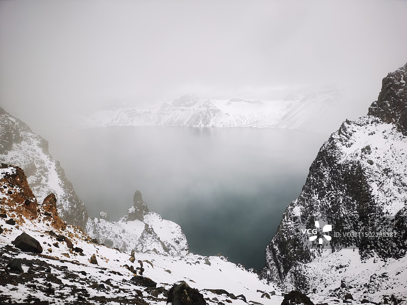 长白山 天池图片素材