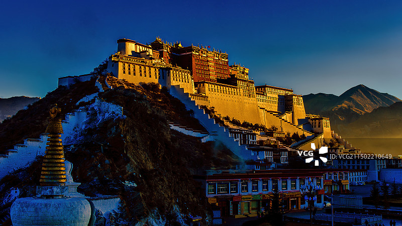中国西藏布达拉宫图片素材