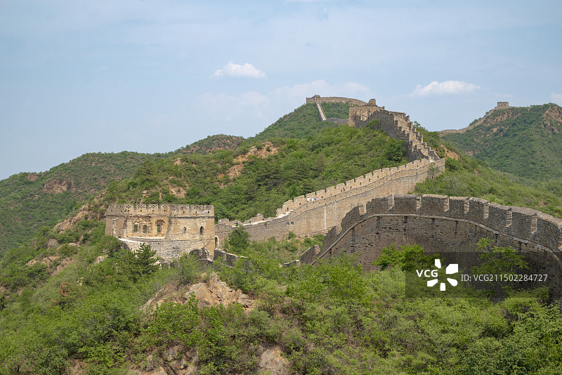 金山岭长城图片素材