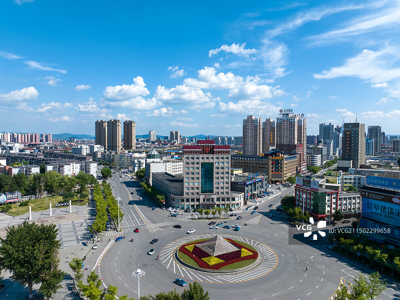 辽宁辽阳城市地标建筑风景图片素材