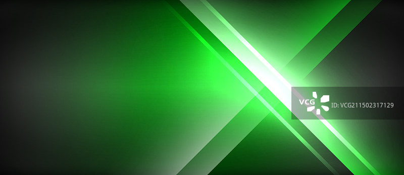 霓虹灯发光的圆形光线照亮了圆线图片素材