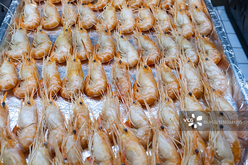 熟食店食物，海鲜，大虾图片素材