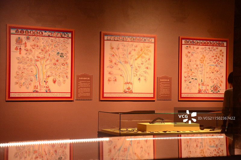 博物馆展厅——甘孜文化南派藏医药图片素材