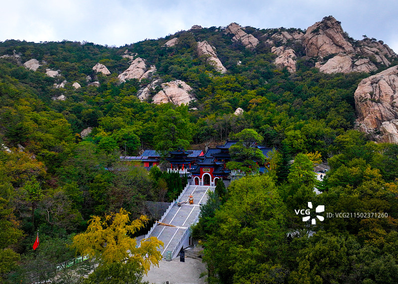 烟台市昆嵛山烟霞洞景区图片素材
