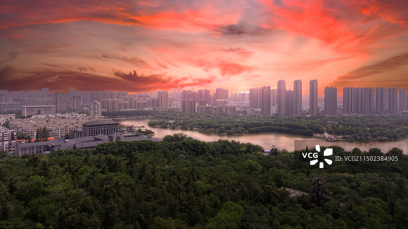 张公山公园图片素材