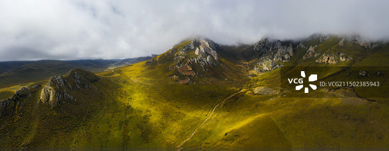 青海果洛白龙江源头地区图片素材
